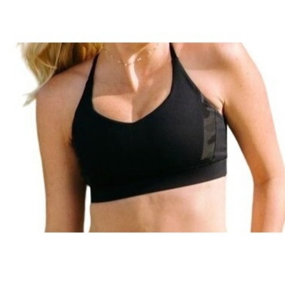 ZYIA Black Camo Reflective Brilliant Bra
